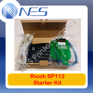 Ricoh Genuine Starter Kit with Toner Cartridge+USB+Power Cable for SP112 Printer